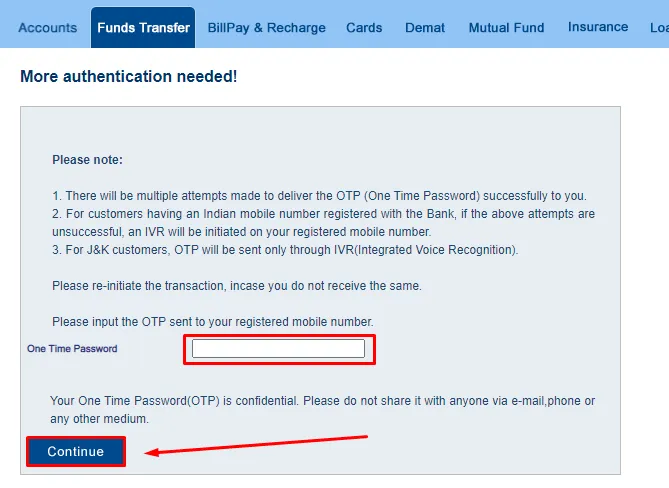 How to add Beneficiary in HDFC