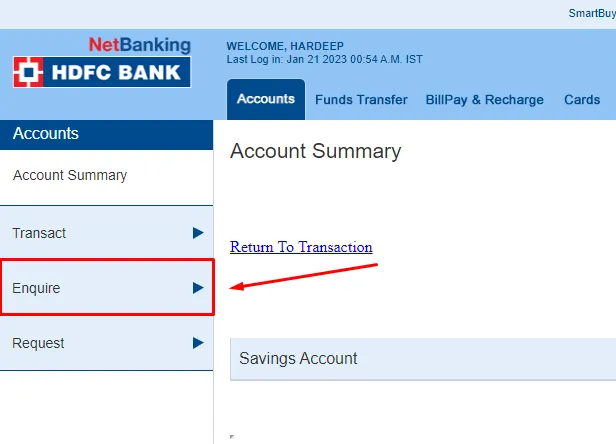 How To Download HDFC Bank Statement