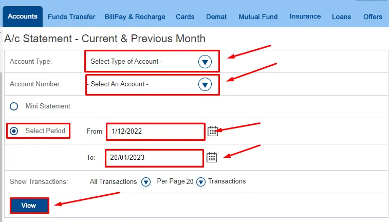 How To Download HDFC Bank Statement