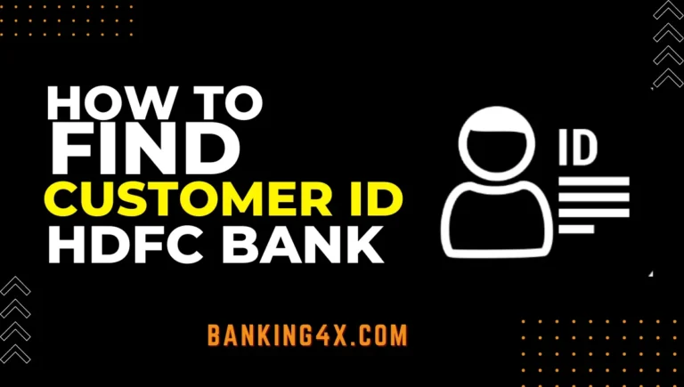 how to find customer id in HDFC Bank
