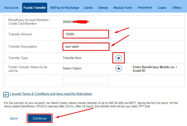 How to Transfer Money Through NEFT