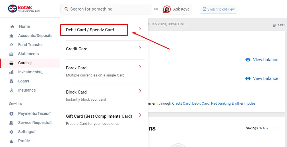 How To Generate Kotak Debit Card PIN