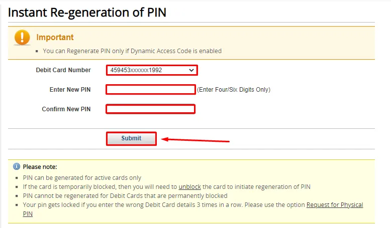 How To Generate Kotak Debit Card PIN