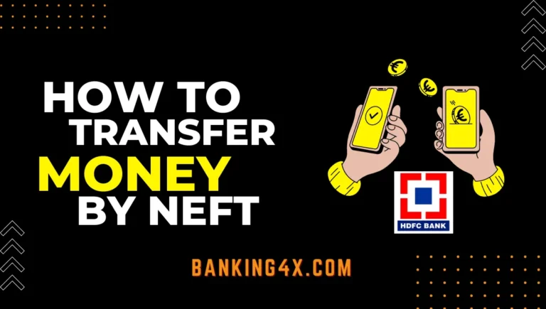 how to transfer money through NEFT