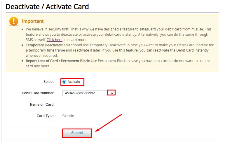 How To Activate Kotak Debit Card