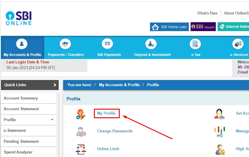 How To Check DOB In SBI Account