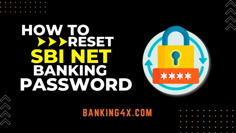 How To Forgot SBI Net Banking Password