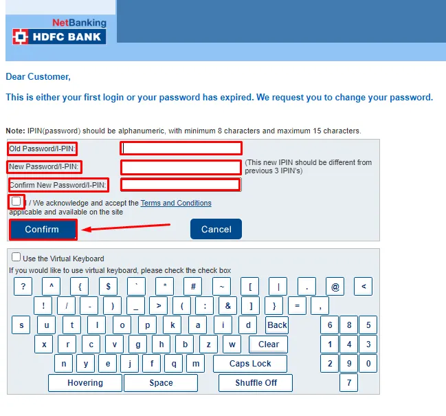 How To Login HDFC Net Banking For The First Time