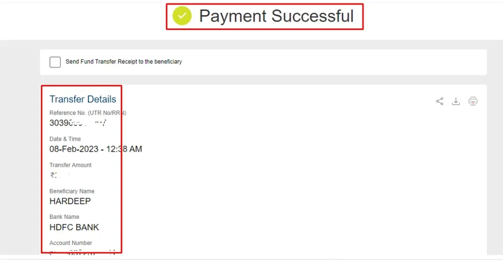 How to transfer money from Kotak to HDFC