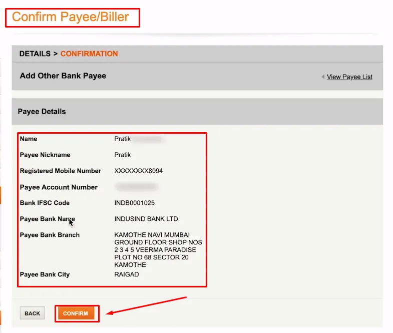 How To Add Payee In ICICI Bank 