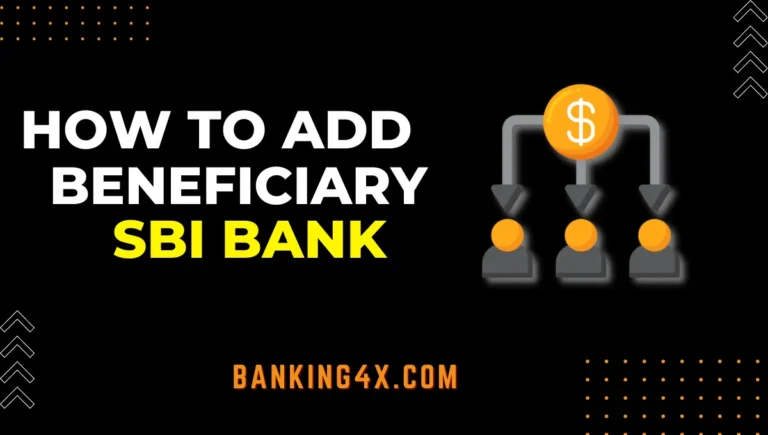 How to add beneficiary in SBI