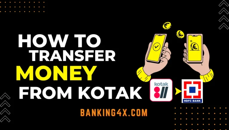 How to transfer money from Kotak to HDFC