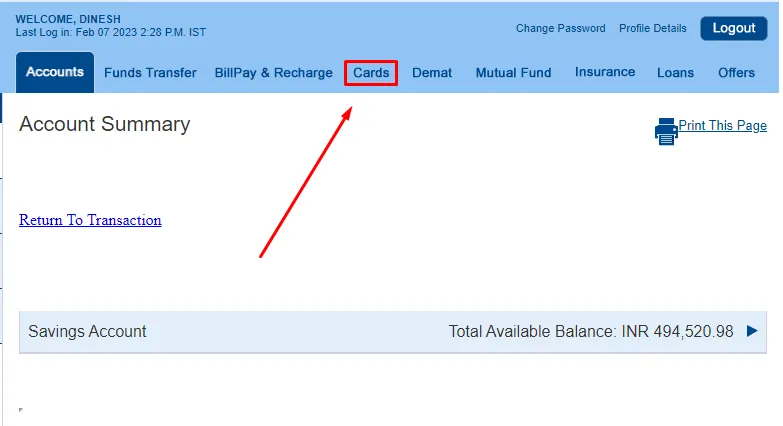 How To Block HDFC Credit Card