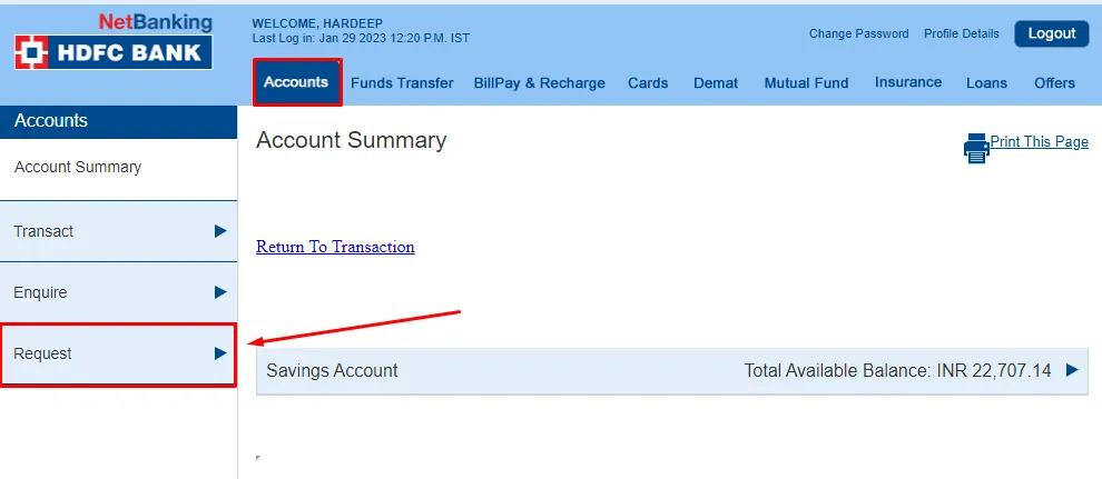 How To Download Interest Certificate From HDFC Bank