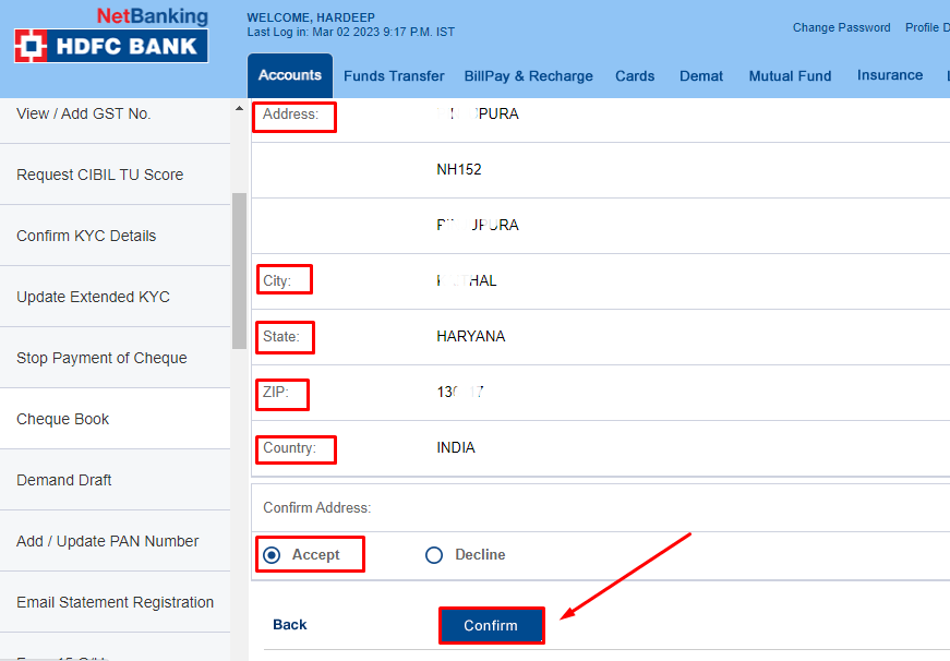 How To Apply For New Cheque Book In HDFC