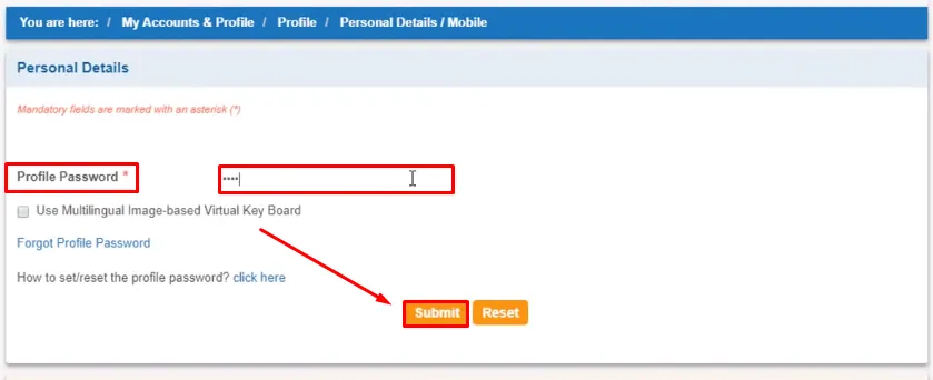 How To Change Registered Mobile Number In SBI