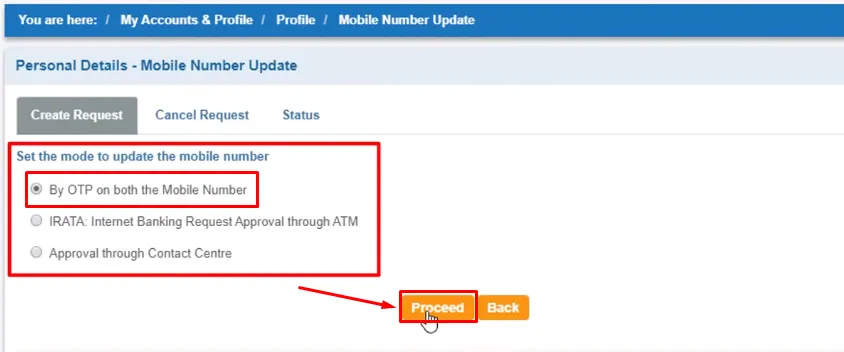 How To Change Registered Mobile Number In SBI