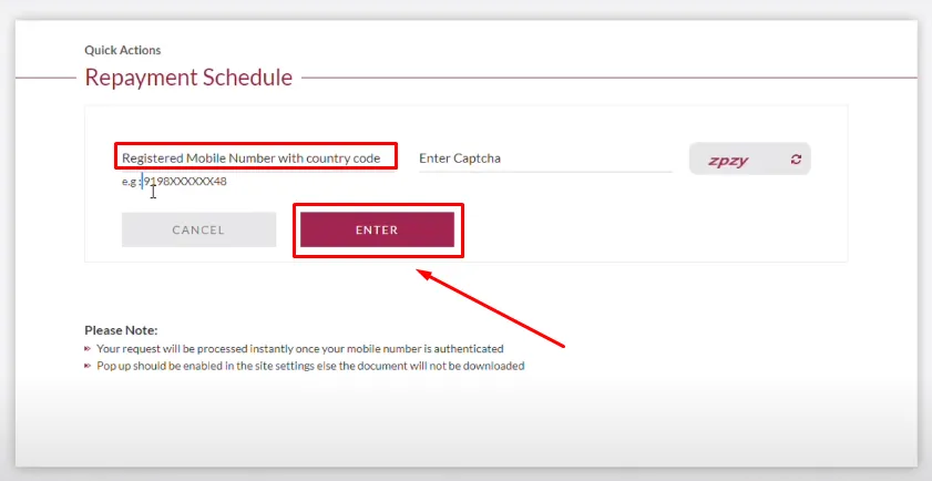 How To Download Axis Bank Loan Repayment Schedule