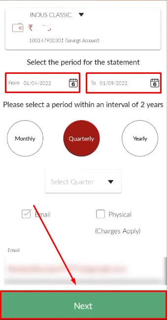 How To Download IndusInd Bank Statement