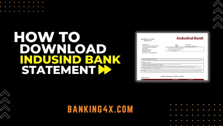 How To Download IndusInd Bank Statement