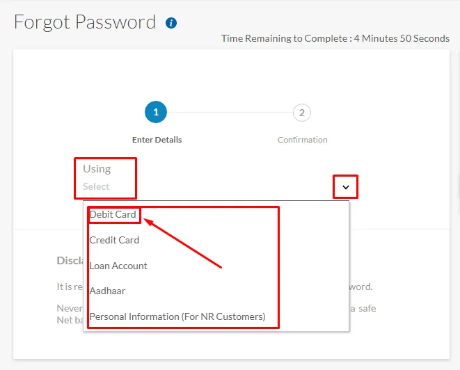 How To Reset Yes Bank Net Banking Password