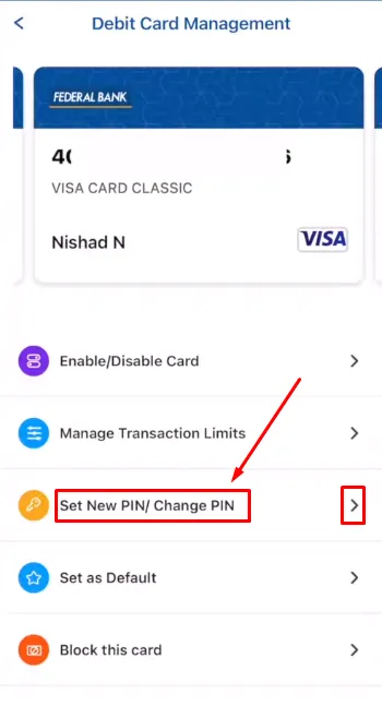 How To Generate Federal Bank ATM PIN