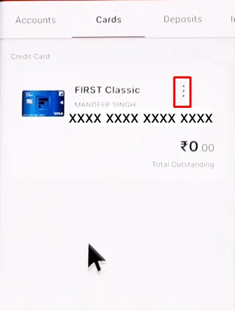 How To Generate IDFC Credit Card PIN