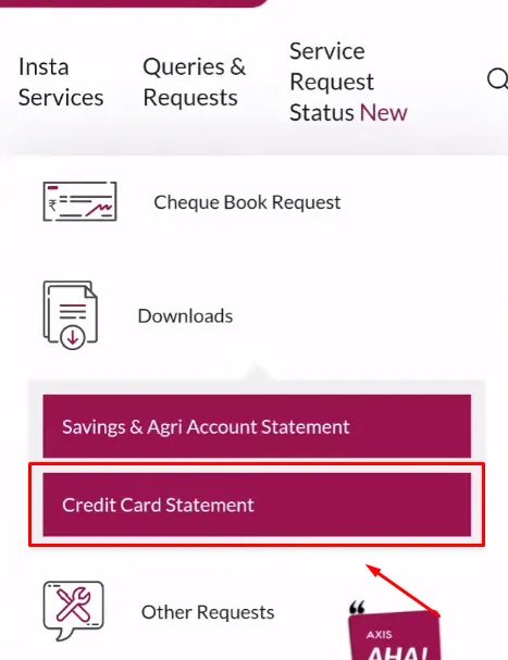 How To Download Axis Bank Credit Card Statement 