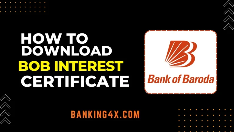 How To Download BOB Interest Certificate