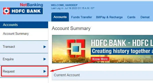 How To Download Balance Certificate From HDFC Bank