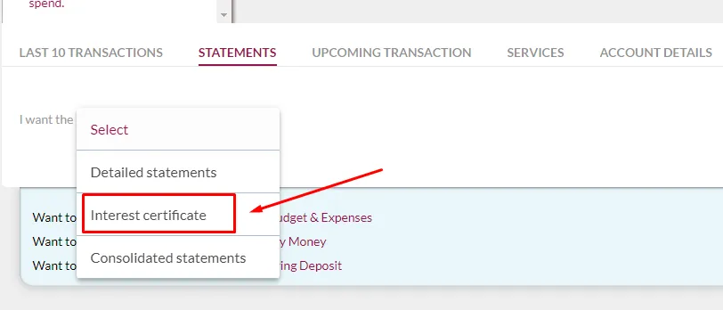 How To Download Interest Certificate From Axis Bank