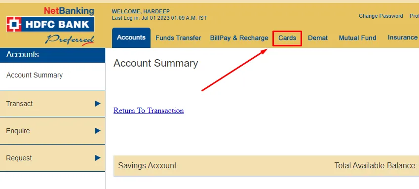 How To Enable International Transaction On HDFC Credit Card