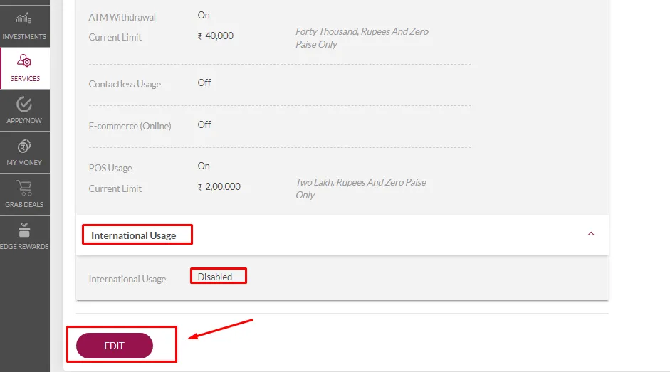 How To Enable International Transaction On Axis Debit Card