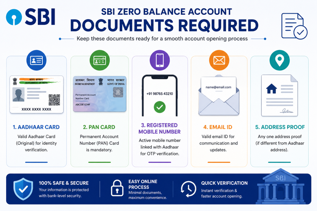 SBI Zero Balance Account Online